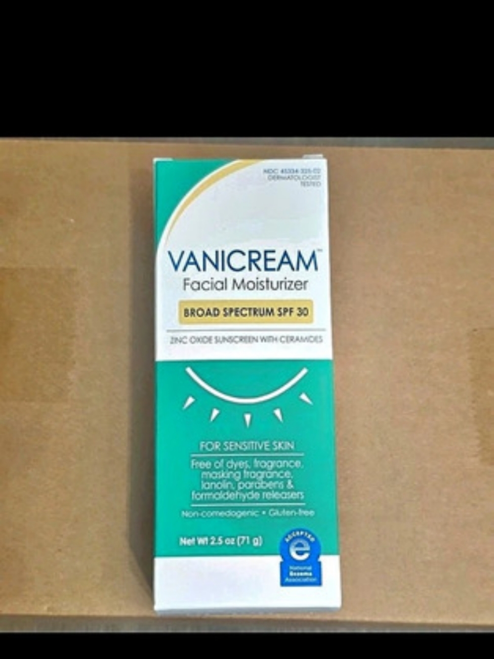 Vanicream Facial Moisturizer Broad Spectrum SPF 30